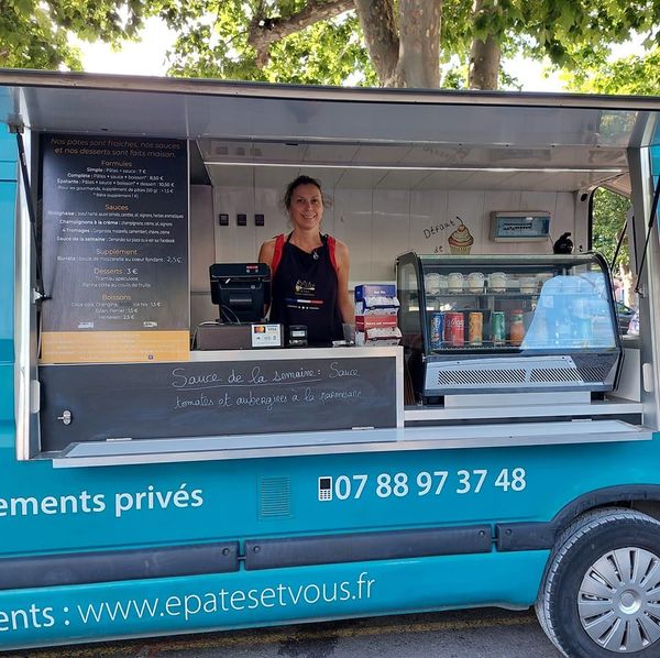 restauration, pates fraiches, sauces maison, Cap Sorgues, Sorgues, Vaucluse, food truck,